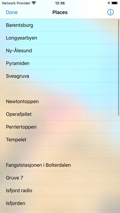 Here & there Svalbard 1:70000 App screenshot #3