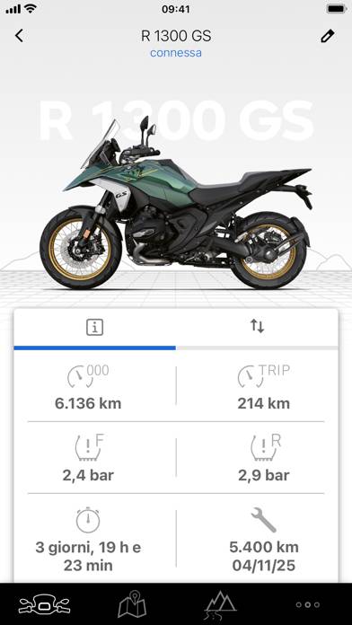 BMW Motorrad Connected Captura de pantalla de la aplicación #2