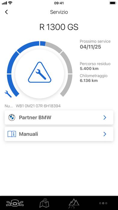 BMW Motorrad Connected Captura de pantalla de la aplicación #3