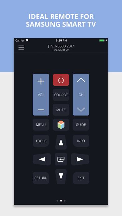 Remotie PRO: Samsung TV Remote Uygulama ekran görüntüsü #1