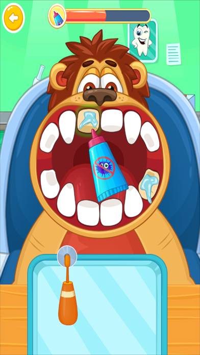 Dentist. Schermata dell'app #1