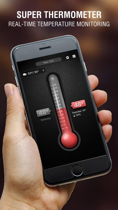 Thermometer&Temperature app App screenshot #1