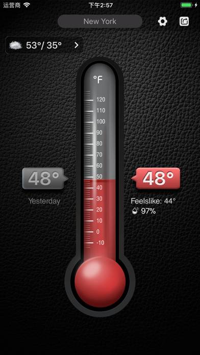 Thermometer&Temperature app App screenshot #2