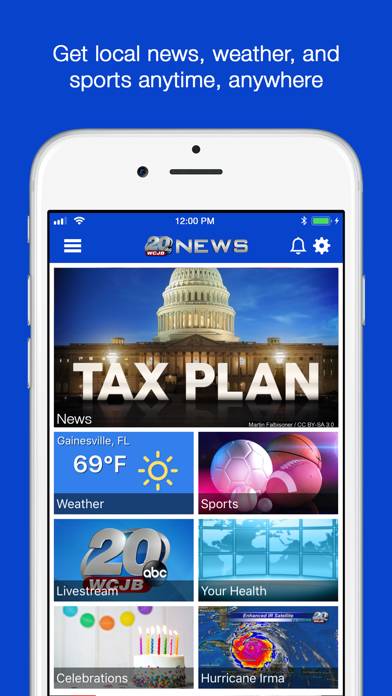 WCJB TV20 News App screenshot