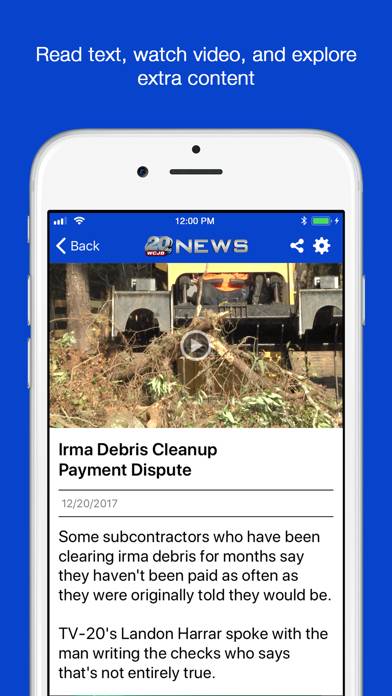 WCJB TV20 News App App screenshot