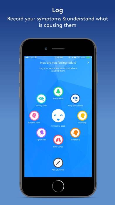 Sensio Air: Allergy Tracker App screenshot #3