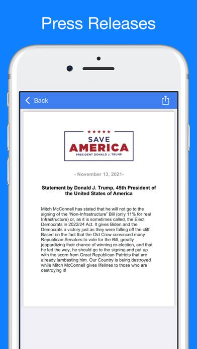 Trump Tracker: News & Politics App screenshot #3