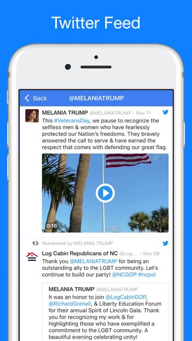 Trump Tracker: News & Politics App screenshot #4