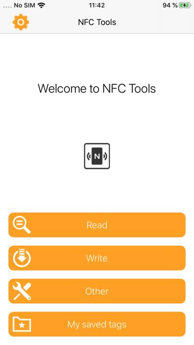 NFC Tools App screenshot #1