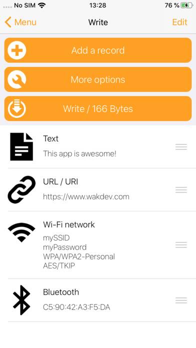 NFC Tools App screenshot #4