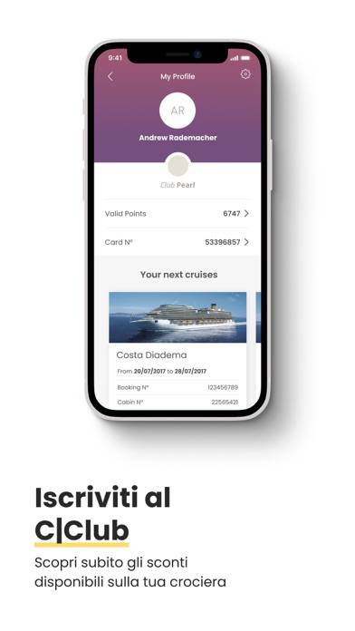 Costa Cruises Schermata dell'app #3