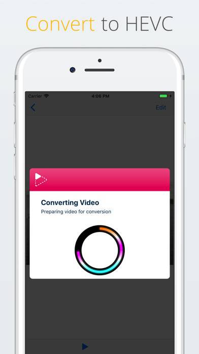 HEVC Convert Captura de pantalla de la aplicación #2