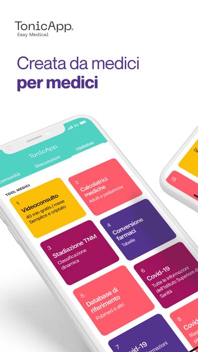 Tonic: Medicina per Medici Schermata dell'app #1