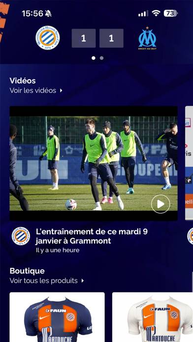 Montpellier Hérault Sport Club Capture d'écran de l'application #3