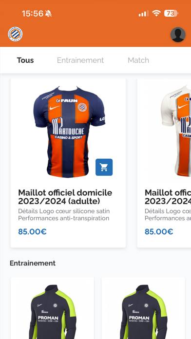 Montpellier Hérault Sport Club Capture d'écran de l'application #4