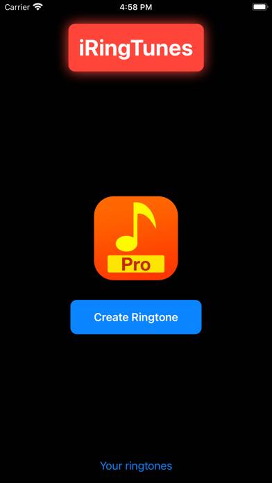 IRingTunes plus App-Screenshot #1