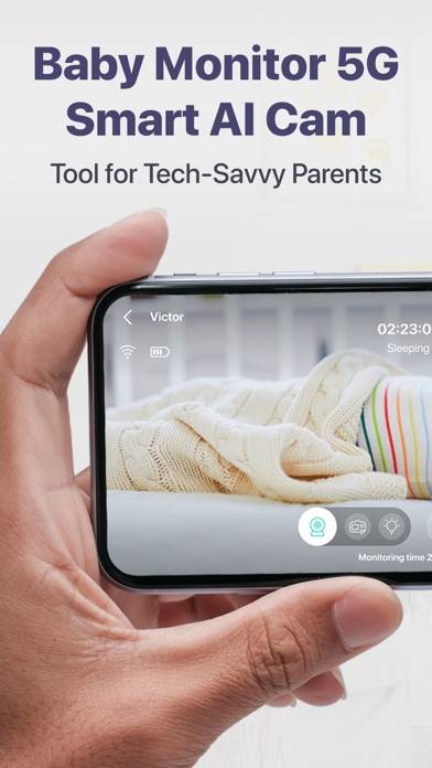 Baby Monitor 5G Smart AI Cam Captura de pantalla de la aplicación #1
