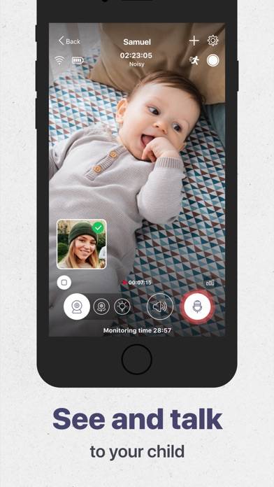 Baby Monitor 5G Smart AI Cam Captura de pantalla de la aplicación #4