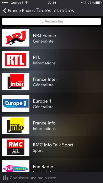 France Radios App screenshot #3