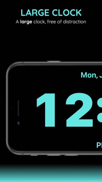 Bed Time | Large Clock App-Screenshot #1