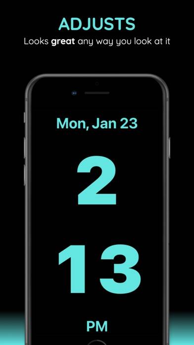 Bed Time | Large Clock App-Screenshot #3