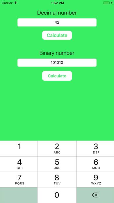 Binary Calculator Pro screenshot