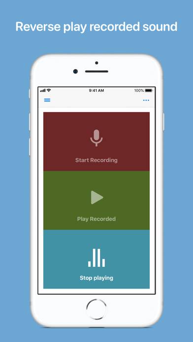 Reverse Audio App-Screenshot #3