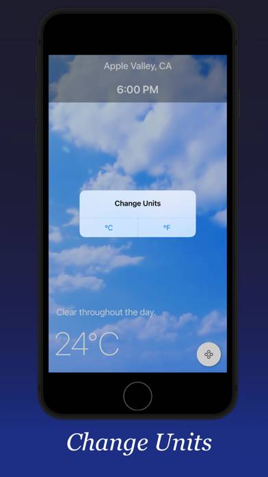Weather 1.0 App screenshot