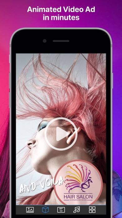 Video AD Maker Captura de pantalla de la aplicación #4