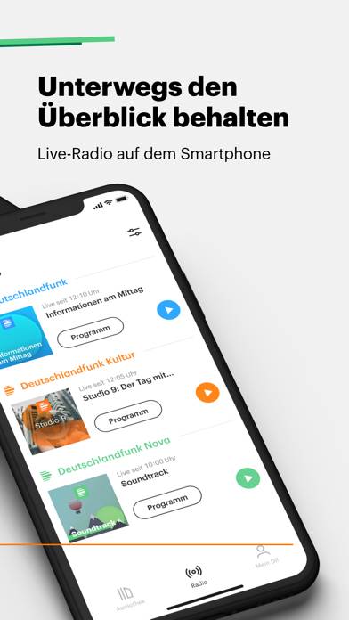 Dlf Audiothek App-Screenshot #2