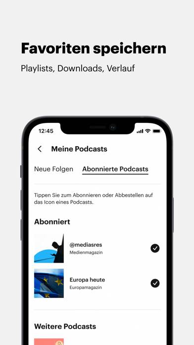 Dlf Audiothek App-Screenshot #5