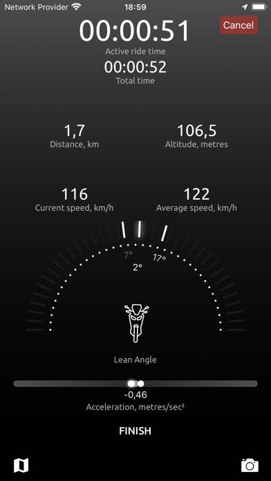 MyRide – Motorcycle Routes Captura de pantalla de la aplicación #1