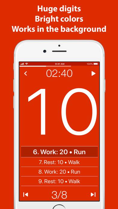 Tabata Timer: Interval Timer. Schermata dell'app #2