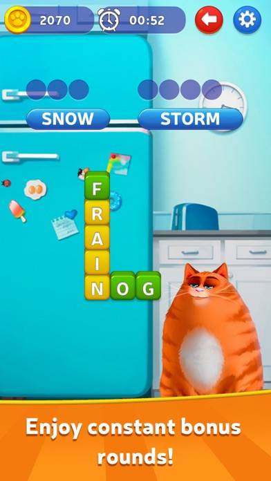 Kitty Scramble: Word Stacks App screenshot #3