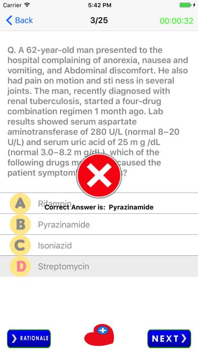 Quiz di farmacologia Pro Schermata dell'app #3