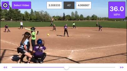 Softball Radar Gun + screenshot