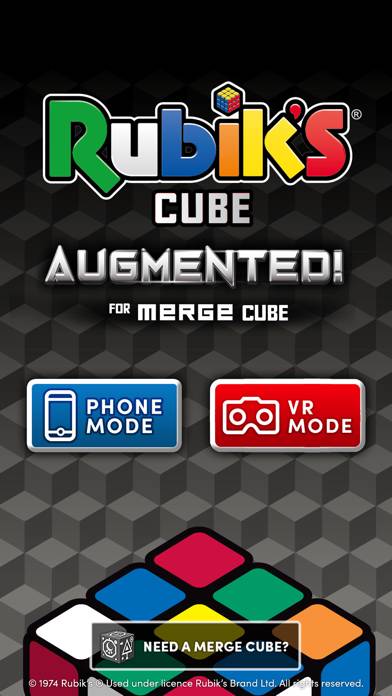 Descarga de la aplicación Rubik’s Cube Augmented!