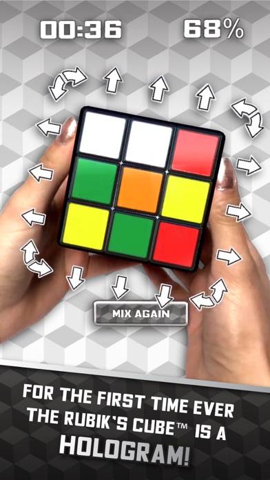Rubik’s Cube Augmented! Captura de pantalla de la aplicación #2