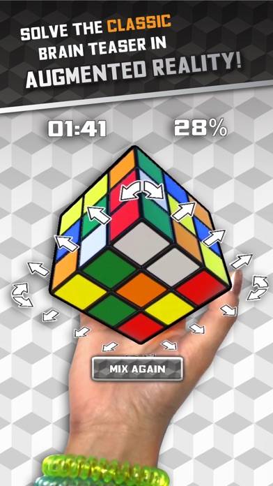 Rubik’s Cube Augmented! Captura de pantalla de la aplicación #3
