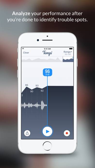 Tempi – Live Beat Detection Capture d'écran de l'application #2