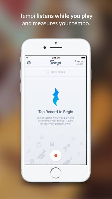 Tempi – Live Beat Detection App screenshot #3