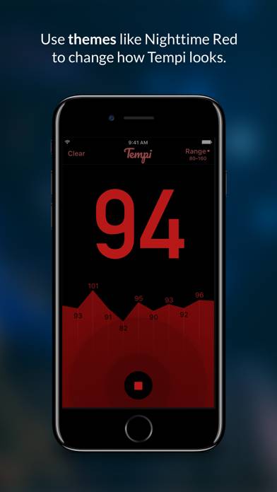 Tempi – Live Beat Detection Capture d'écran de l'application #4