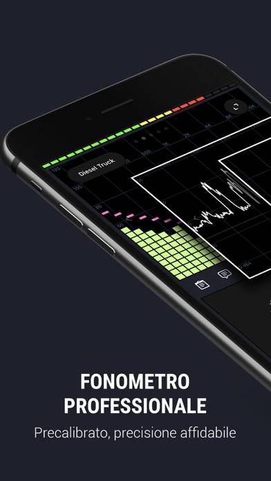 Decibel X PRO: dBA Noise Meter Schermata dell'app #1