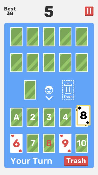 Garbage/ Trash Can - Card Game