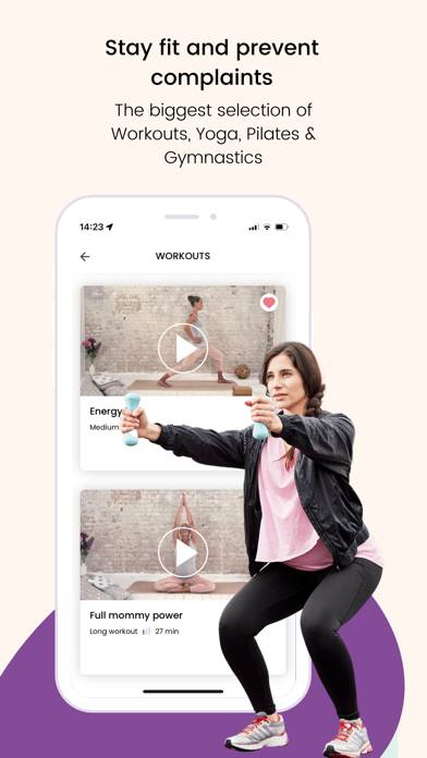 Keleya: Pregnancy App plus Yoga App-Screenshot #3