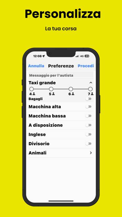 InTaxi, il tuo taxi App screenshot #5