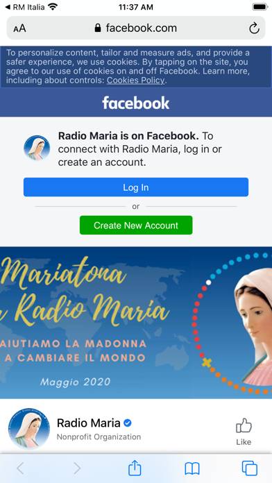 Radio Maria Italia Schermata dell'app #5
