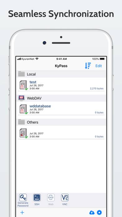 KyPass Captura de pantalla de la aplicación #2