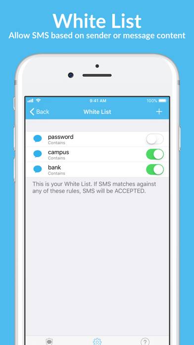 SMS Spam Blocker App screenshot #2