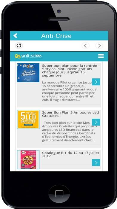 Anti-Crise Capture d'écran de l'application #2